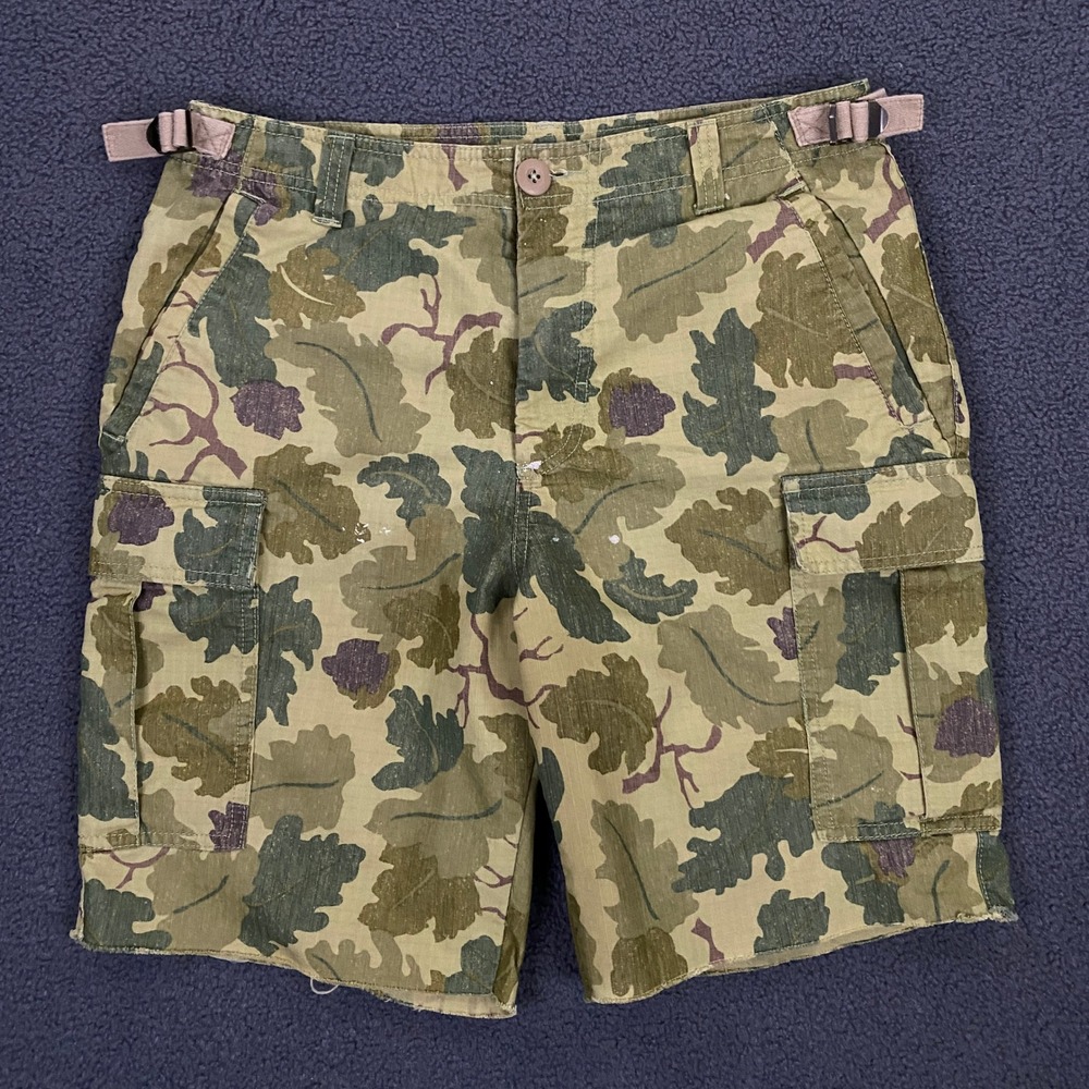 Nike 6.0 Cargo Shorts Mens Medium 30 Camo Ripstop Skater Grunge 465587-900